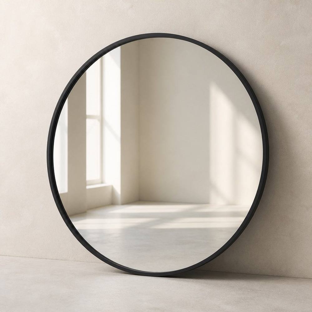 Miroir mural rond