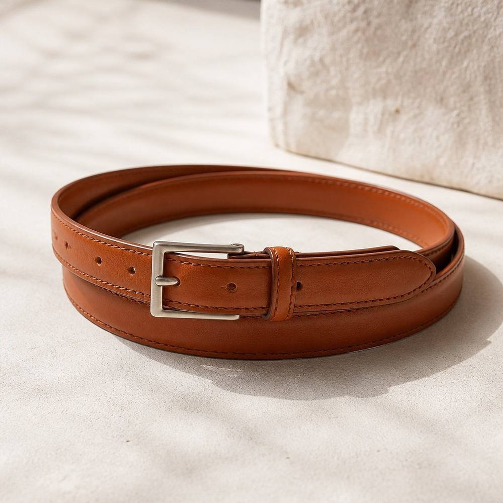Ceinture cuir fine