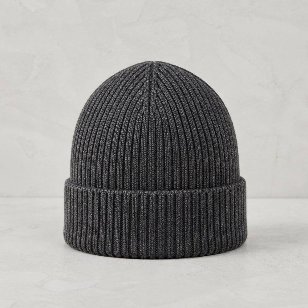 Bonnet coton côtelé